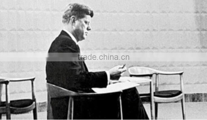 The Kennedy President Election Replica Wood Hans Wegner chair designer wood dining chair