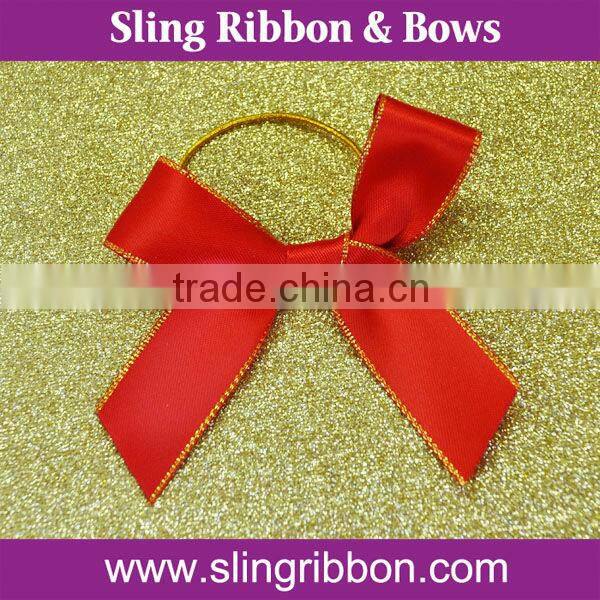 Fancy Elastic Packaging Ribbon Bow