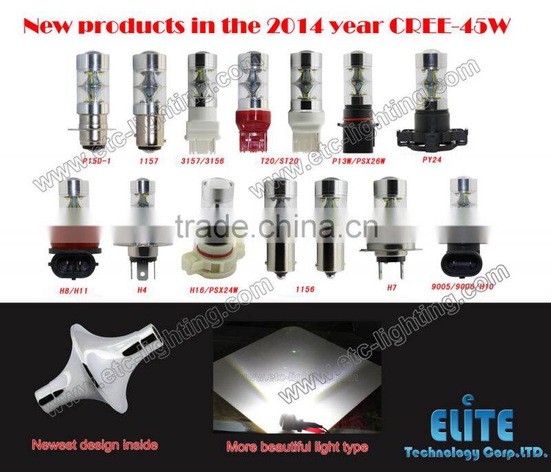 45W 9pcs XBD LED 3157 High Power Car Reverse Rear Light Bulbs