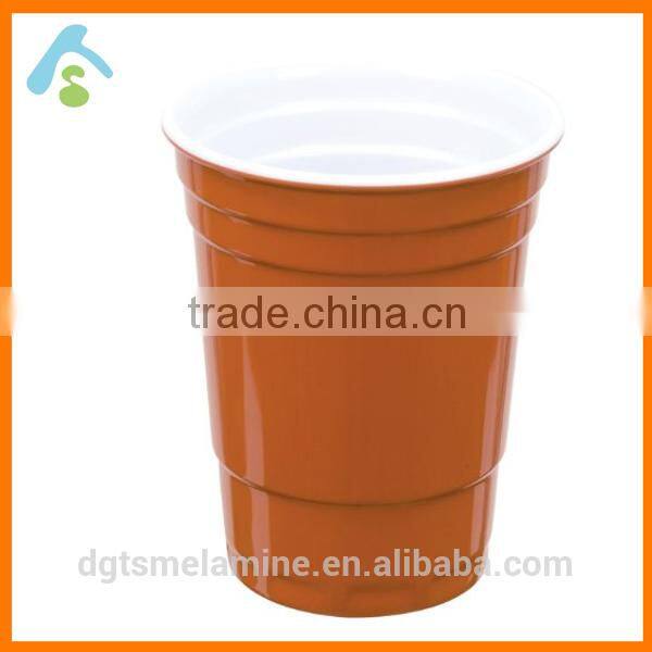 OEM serve double wall reusable melamine party cup