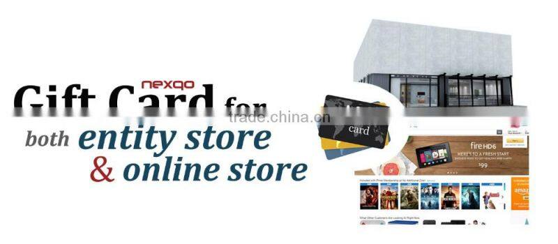 Smart RFID gift card plastic PVC card with MIFARE Classic 1K chip