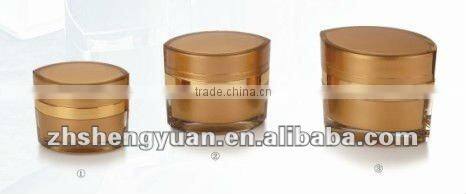 50G acrylic eye shape cosmetic jar