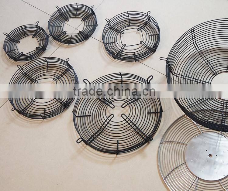 Stainless steel Fan guard and High quality plastic case fan guard 120mm fan filter guard