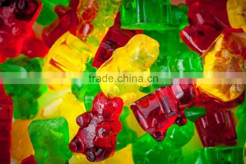 FDA food grade non stick bear jelly sweet wholesale silicone candy molds