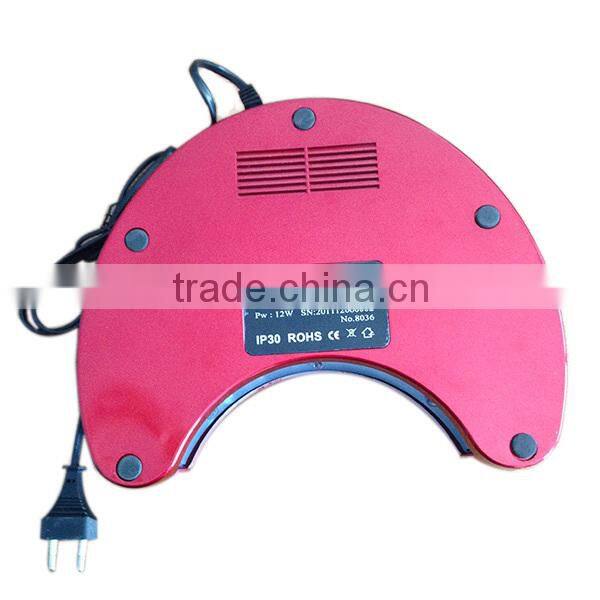 12W uv LED lamp nail dryer nail art