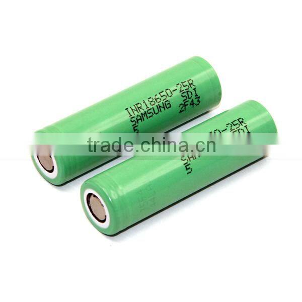 18650 25R 2500mah 20A 3.7v li-ion rechargeable battery from Efest