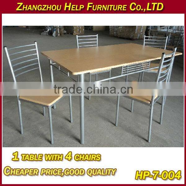 Wooden Dining Table and Chair