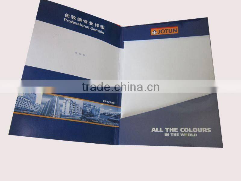 Hot sale 157g art paper brochure design