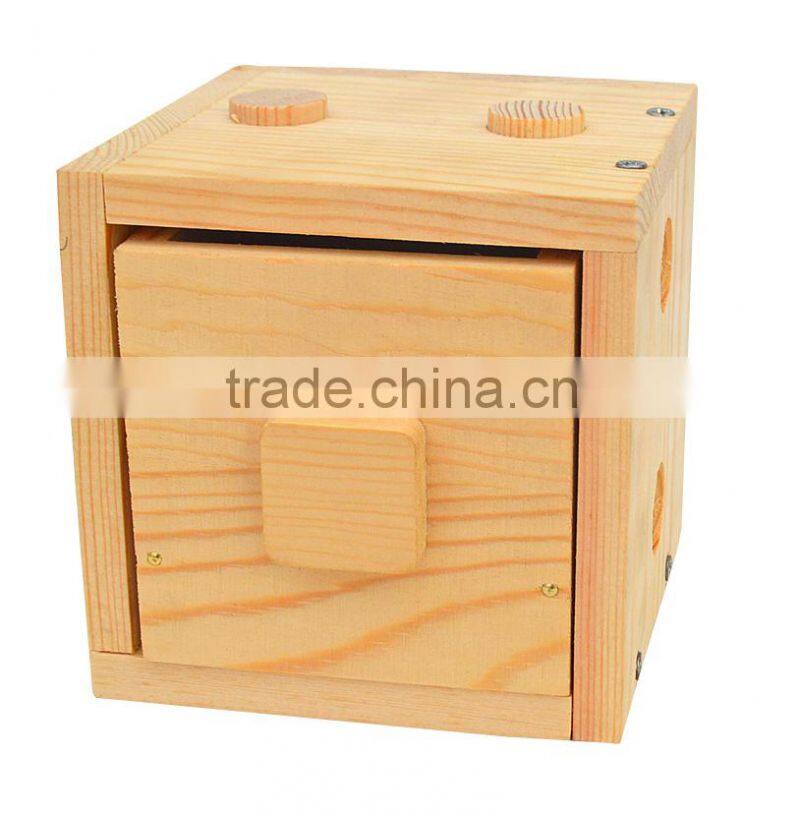 2015 year China suppliers sale factory price FSC&SA8000 antique color wood jewellery box with acrylic lid