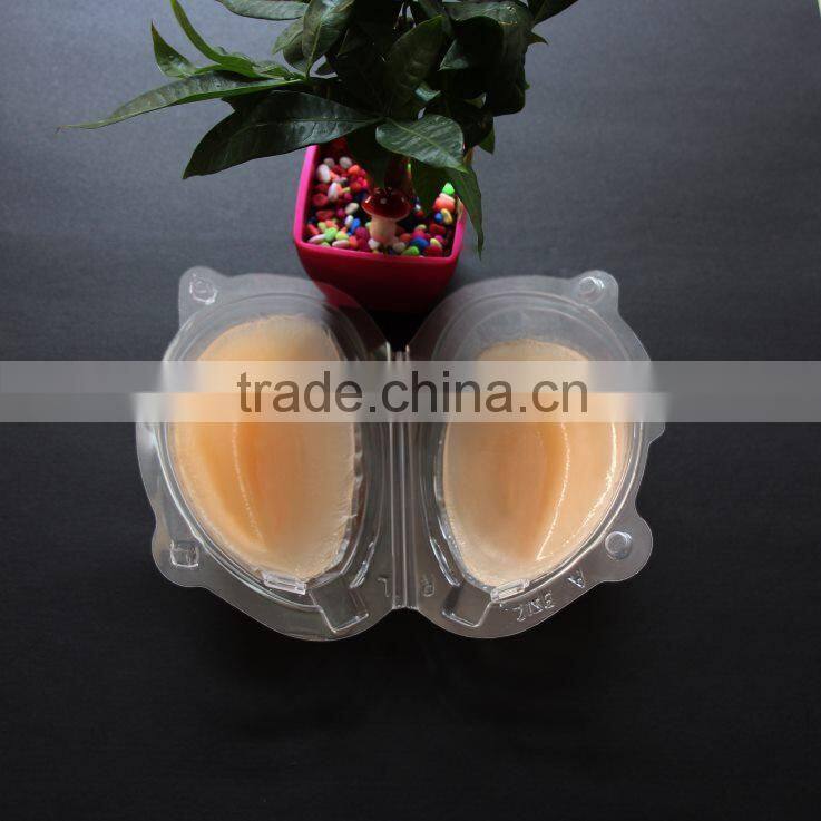 hot sale nude breathable silicone bra