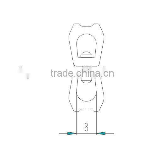 tuna long line fishing Stainless steel skid double swivel