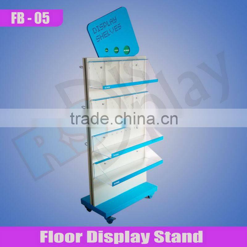 elegant multiple display rack product display stand