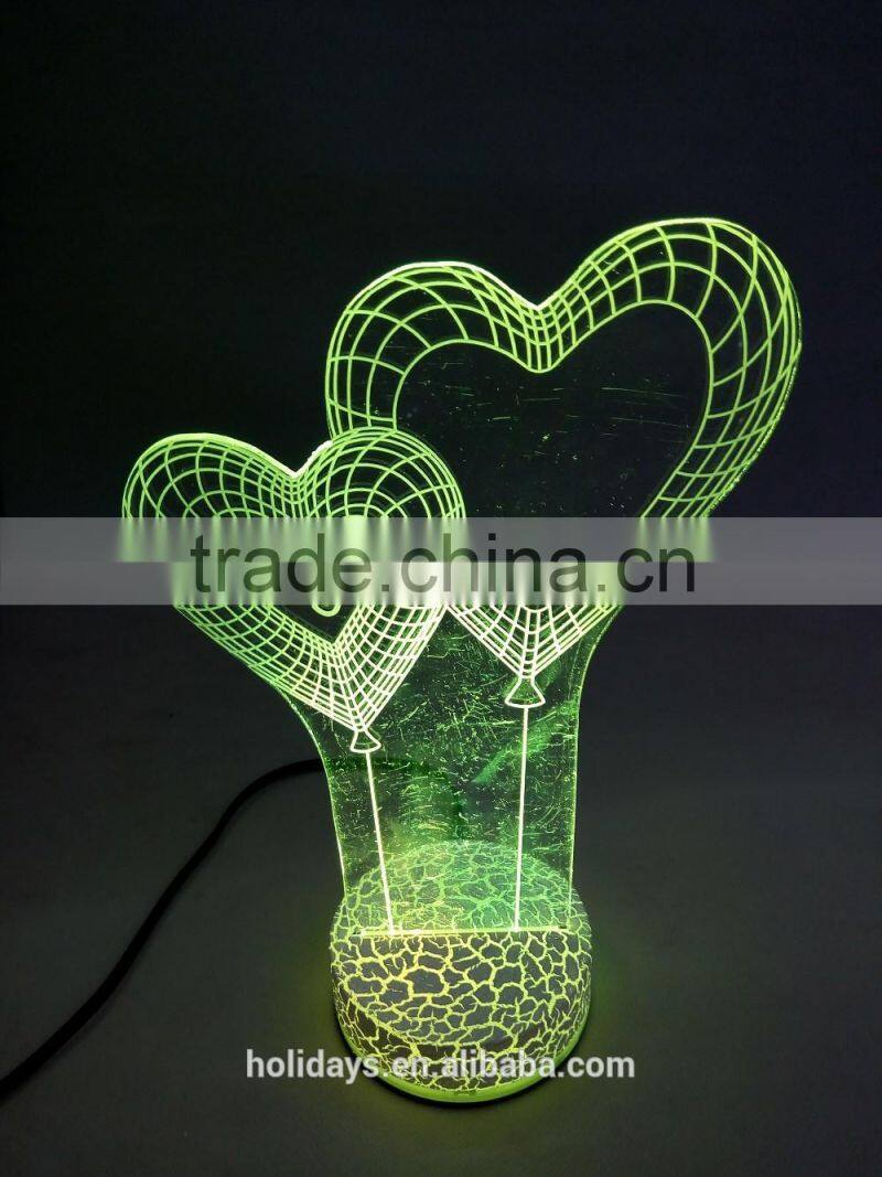 JM-3D04 Yiwu Jiumei 3D Led night light Projector