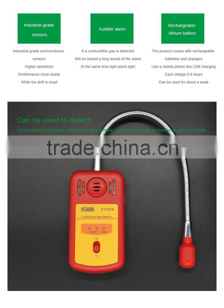 Digital Combustible Radon Nitrous Oxide Argon Gas leak Detector Price with Alarm