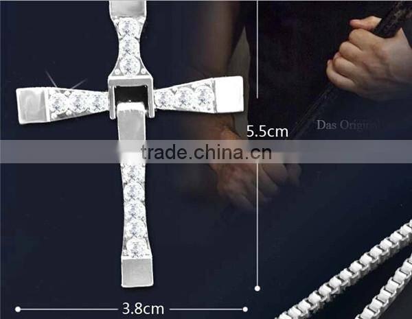 MYLOVE Fast & Furious Cross Necklace Dominic Toretto necklace MJ-54