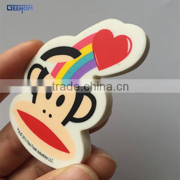 school supplies printed kids eraser