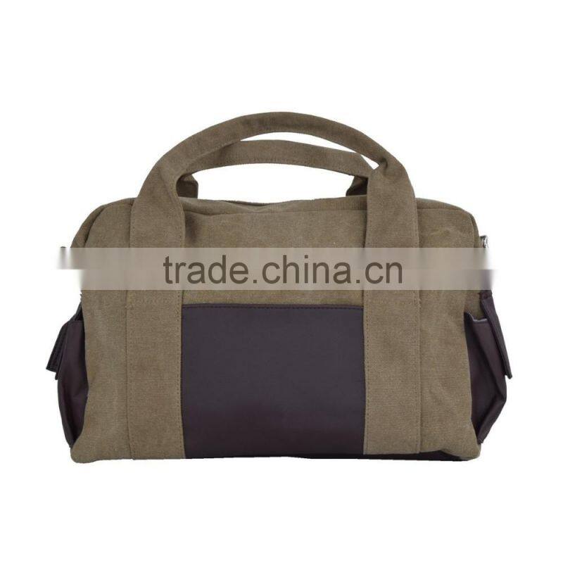 Hot sales fashionable&concise canvas handbag for unisex
