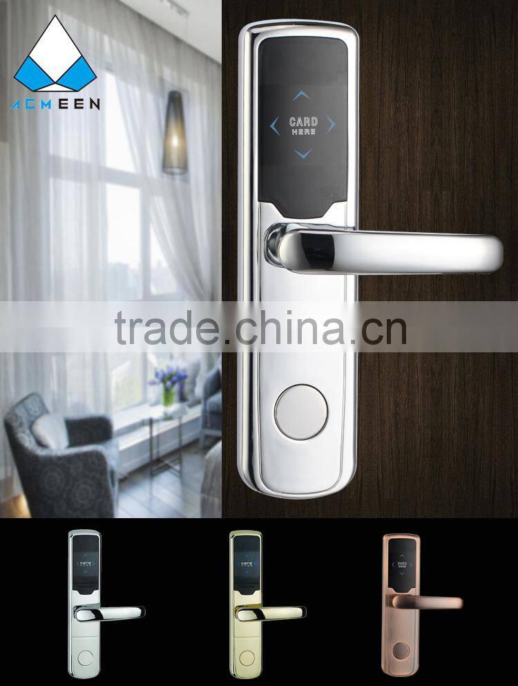 swipe key card door lock