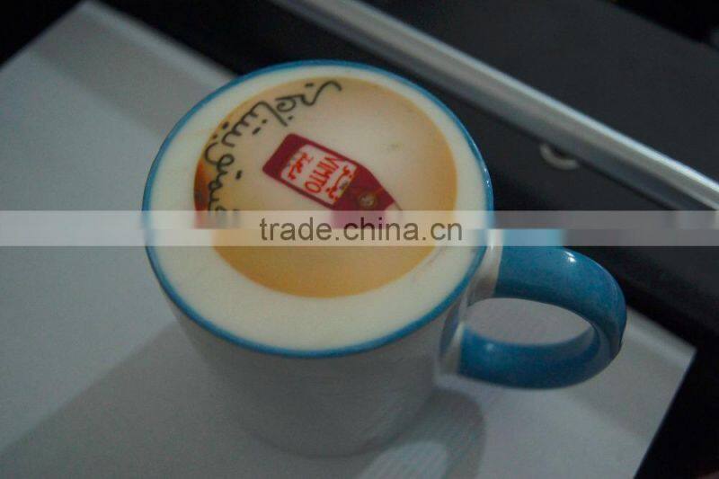 Hot Sale New design Latte Art Foam milked digital coffee printer, Chocolate,digital chocol,Biscuit,edible cake printing machine,