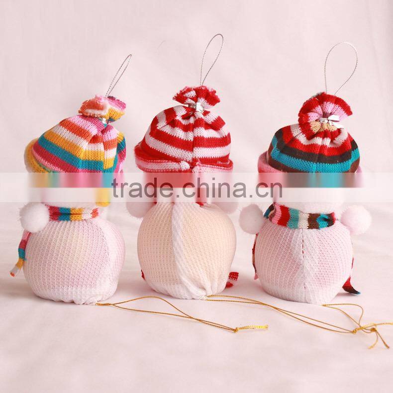 2015 pretty indoor snowman decoration