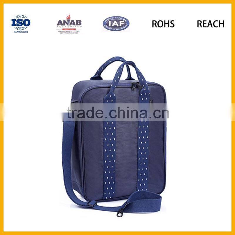 Fashionable Nylon Light Weight Luggage Bag Travel Bag with Long Strap