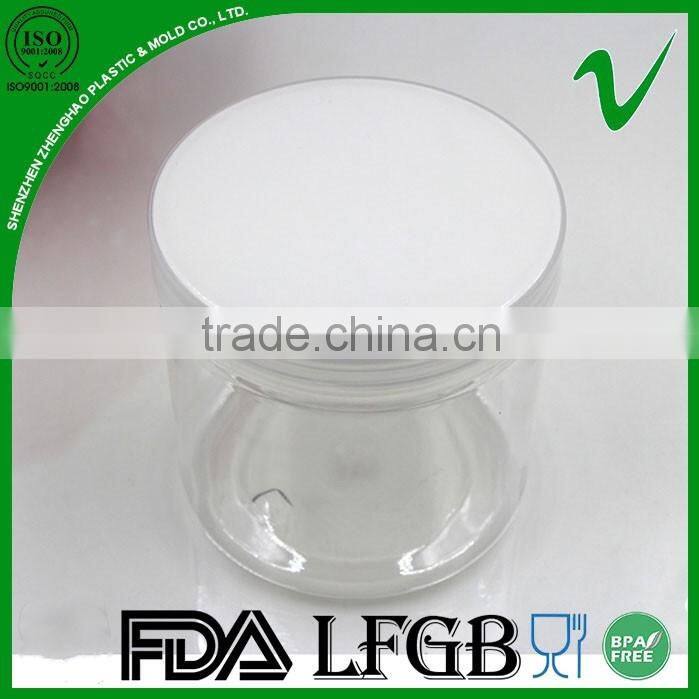 500ml PET clear empty plastic bee honey bottle with food grade