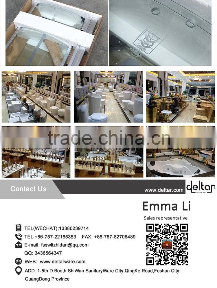 prefab bathroom shower cheap cubicle tempered glass door / cabin / Enclosure