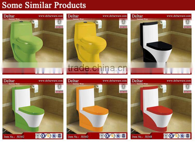 Professional Chaozhou Toilet Factory,Color Toilet Price S-trap 250 300mm,One Piece Toilet WC