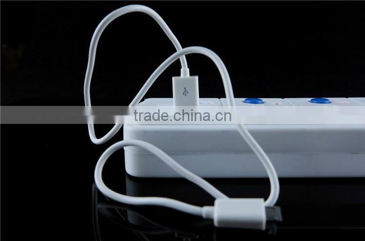 hot selling 4 usb power socket, switch socket, internal socket outlet