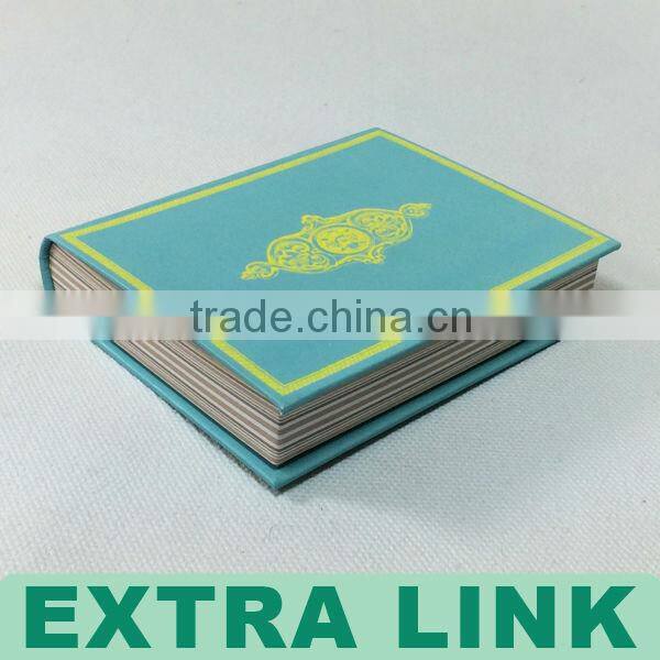 New Design Handmade Recycle Customized book shape favor boxes