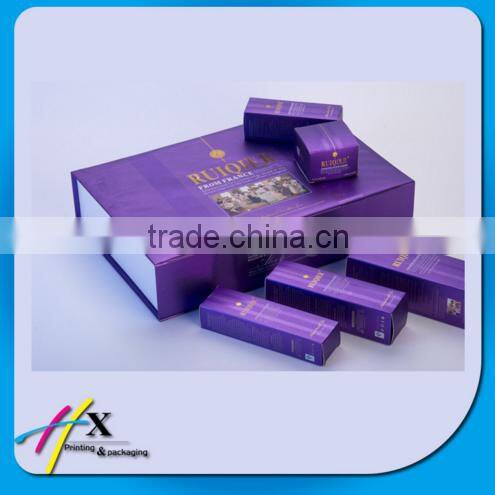 High end pink face mask package box