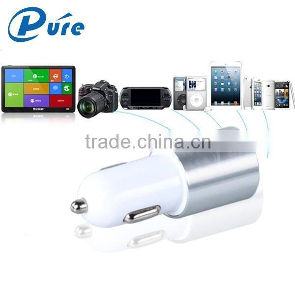 Dual Port Charger Handheld Car Charger 2.1A/3.1A Charger for Mobile Phone