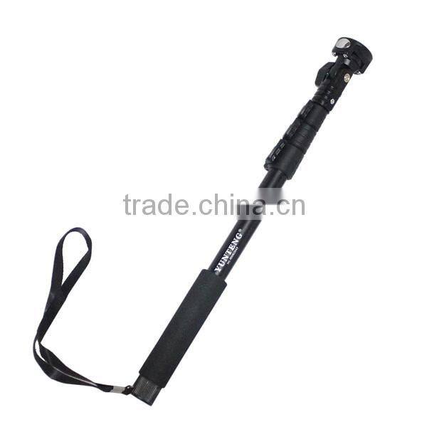 Extendable Handheld Monopod With Clip Mount Holder For Smartphones