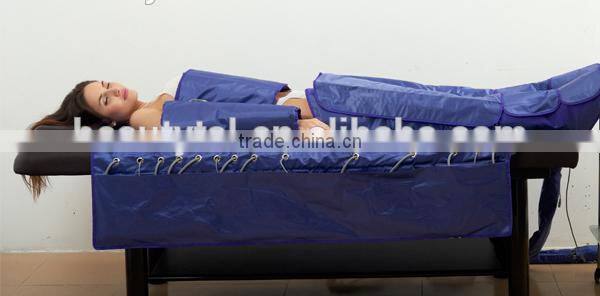 LINGMEI lymphatic drainage vacuum therapy cellulite machine with infrared heating therapy body sauna weight loss