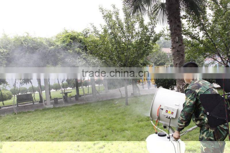 High Efficiency Hand Push Type Cooling Mist Humidifier Water Mist Fan