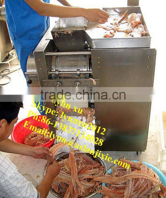 fish deboning machine /fish meat bone separating machine