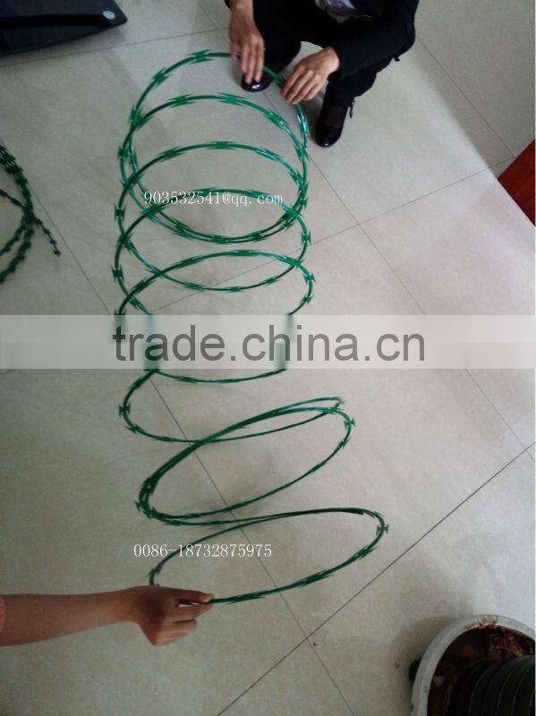 stainless steel concertina razor barbed wire supplier