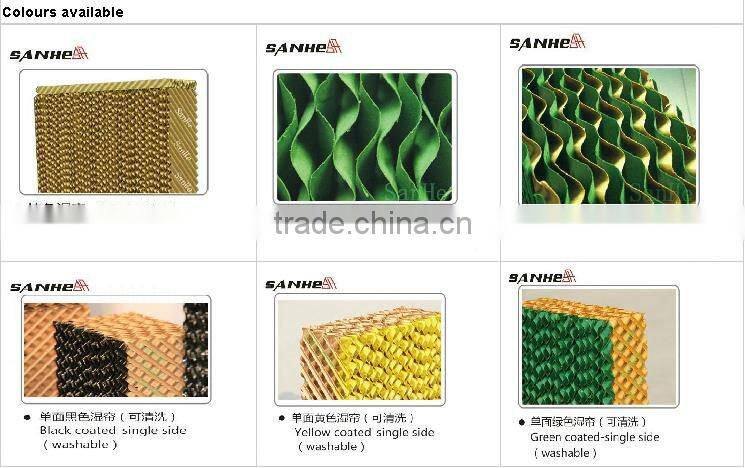 High Quality Evaporative Cooling Pad 7090 for industrial workshops