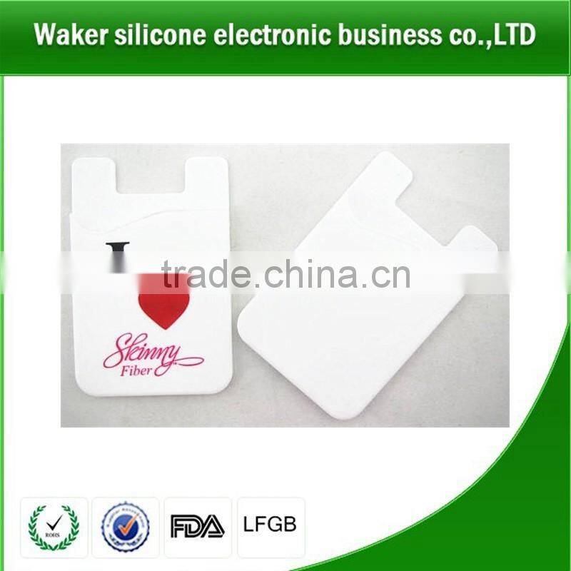 European standard silicone new design phone case card holder