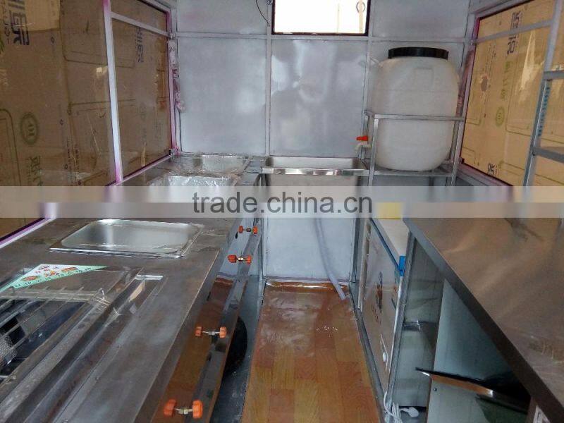 snack chip making car dinner cart fast food cart
