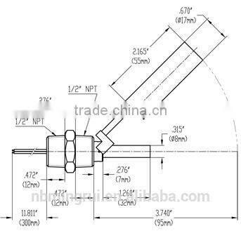 MR-L12 SUS316 level switch
