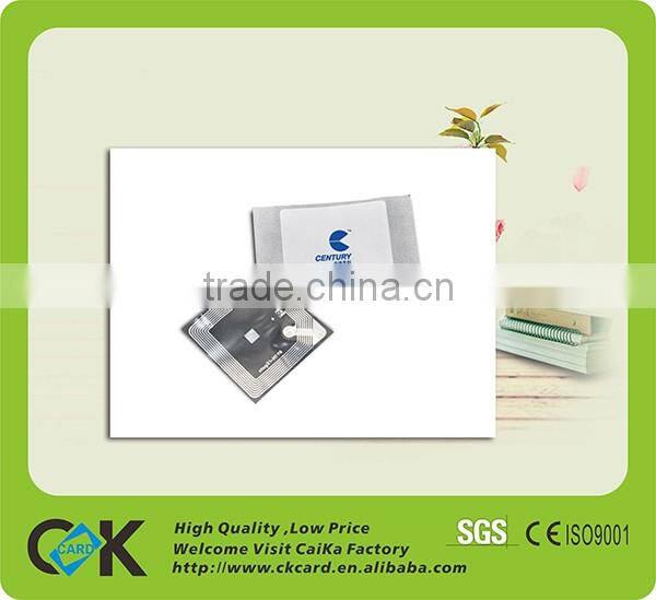 High quality ISO standard RFID labels printing logo