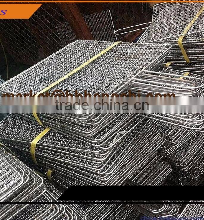Competitive price of charcoal BBQ meat net/ stainless steel barbecue grill mesh for Janpanese,Korea Market
