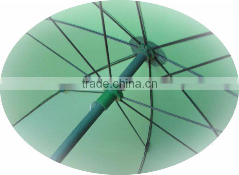 210D PU coating waterproof fishing Brolly with aluminum handle