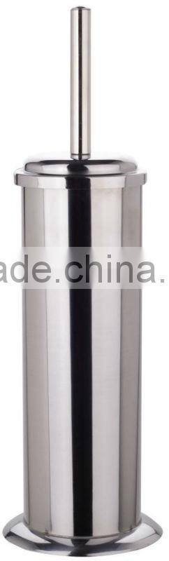 metal toilet brush with holder with pattern