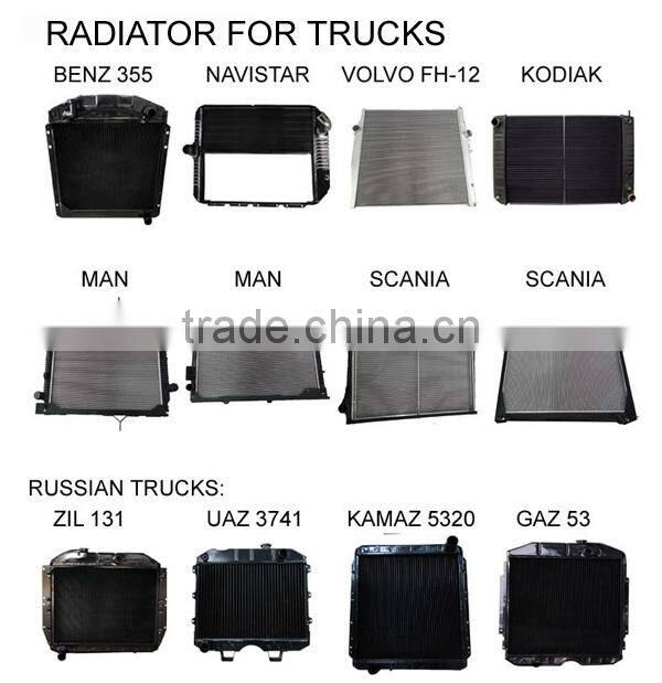 JCB 3CX UK Brand Aluminum Copper Radiator For Excavator