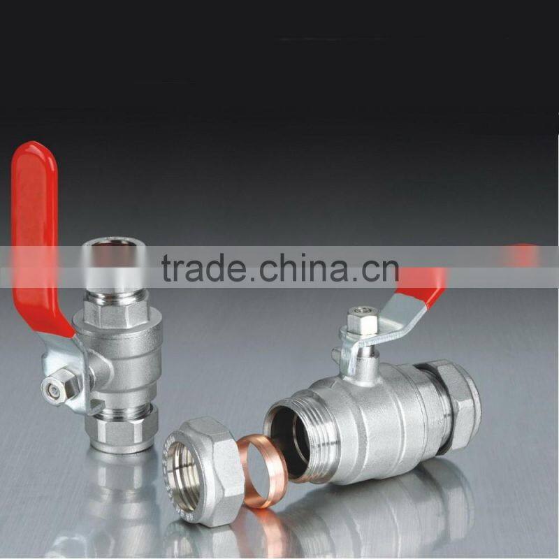 15mm 22mm 28mm Full Bore Brass Copper Ball Valve