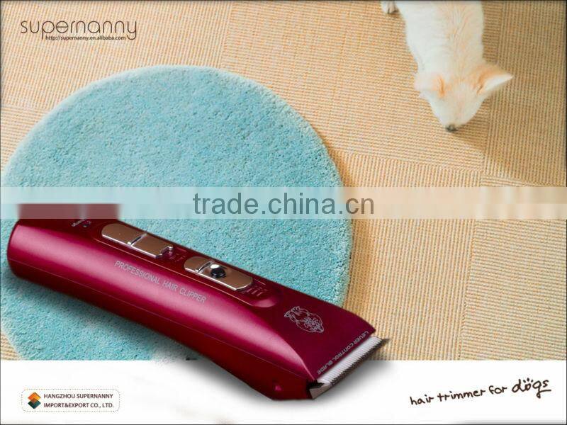 DC Motor Cordless groomer use Pet 2 Speed Clipper(SN-980)