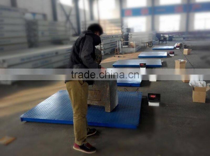 China heavy duty 100 ton weighbridge scale for truck scale