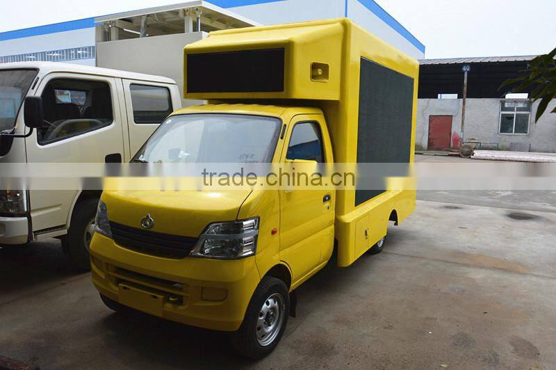 Changan Gasoline Small Led Screen Truck